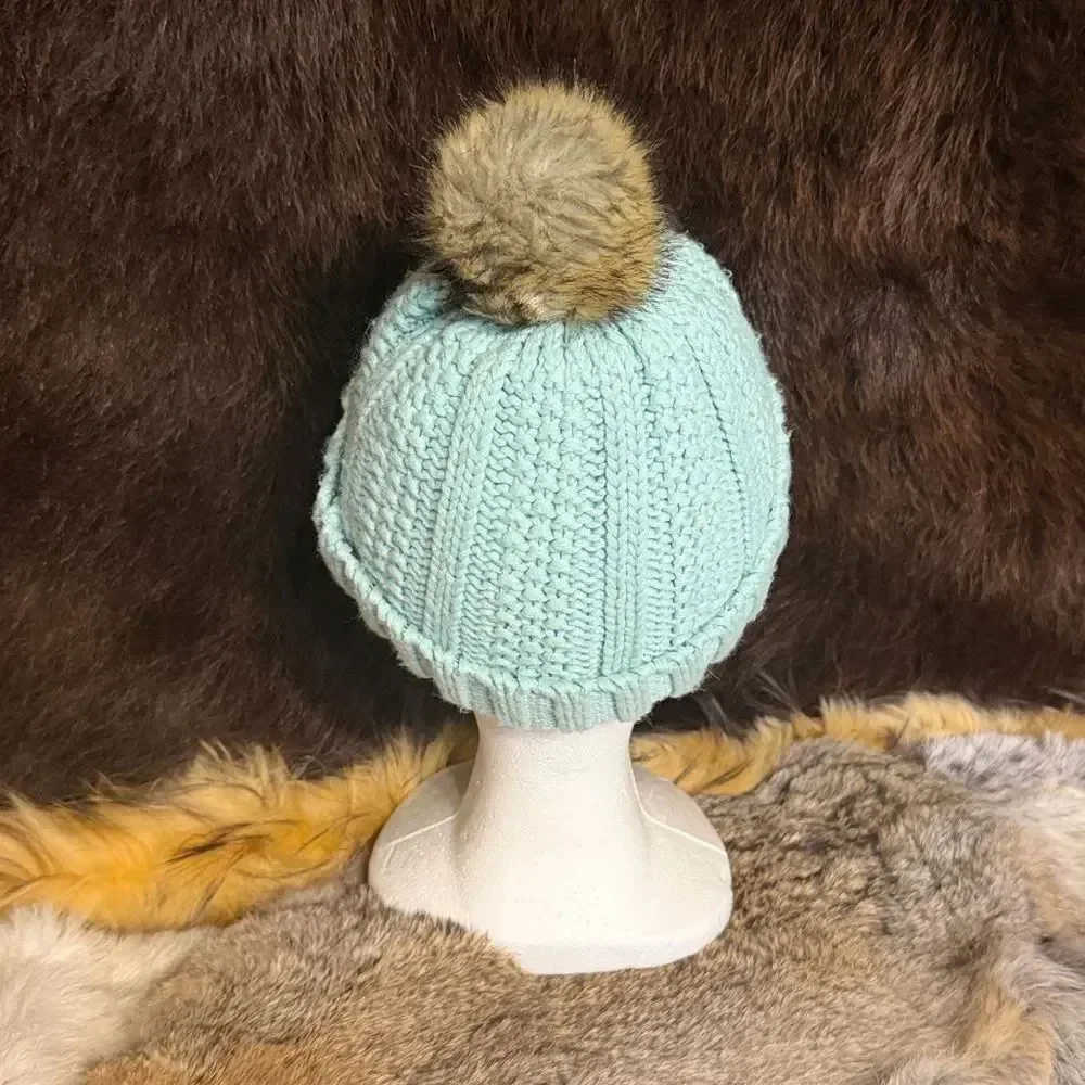 CC Knit Beanie with Pom Pom (3950)